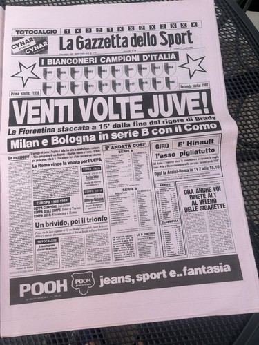 Giornale calcio ristampa - giornale, 17