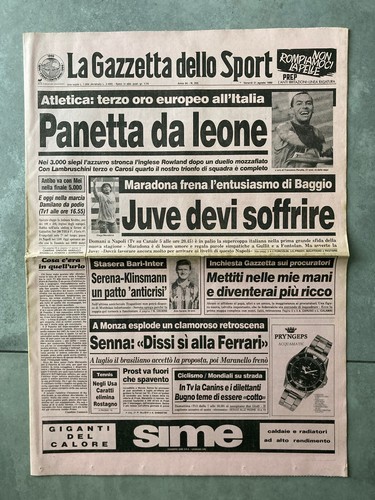 Gazzetta dello sport - dello,