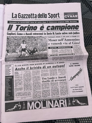 Giornale calcio ristampa - calcio,