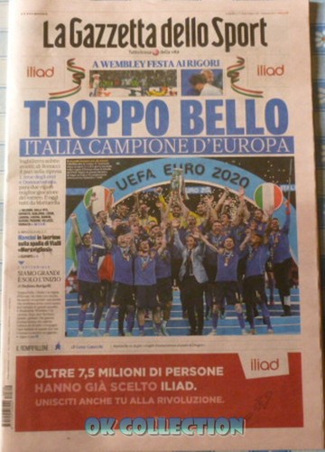 Italia campione europa - italia,
