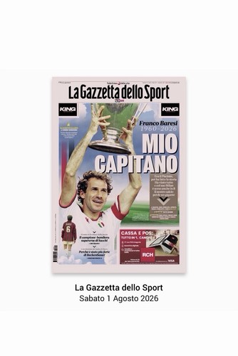Gazzetta dello sport sabato - dello,