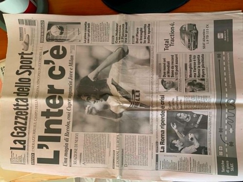 Gazzetta dello sport lunedi - dello,