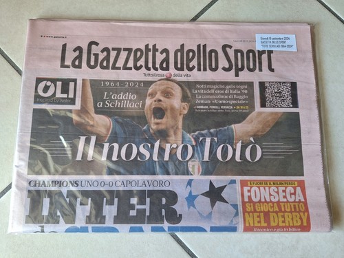 Gazzetta dello sport totò - sport,