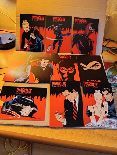 Diabolik set 10 promocard - ,