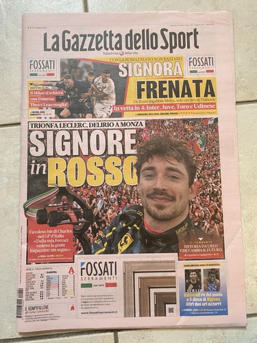 Gazzetta dello sport charles - gazzetta,