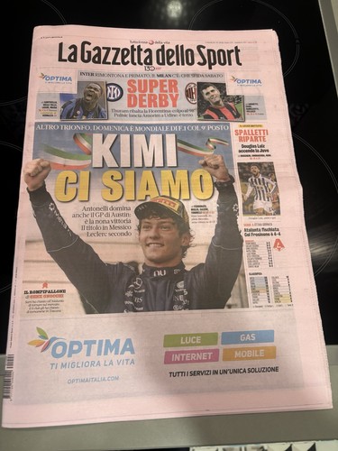 Giornale calcio ottobre - giornale,