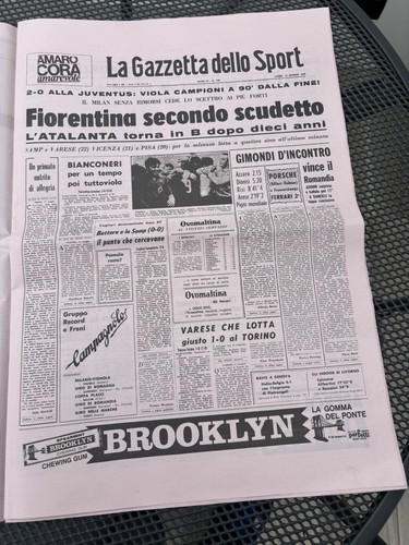 Giornale calcio ristampa - calcio,